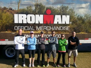 Kelly, Adrianne, RRG, Frenchy, Farrell and Ron...getting ready to take on IMAZ 2014